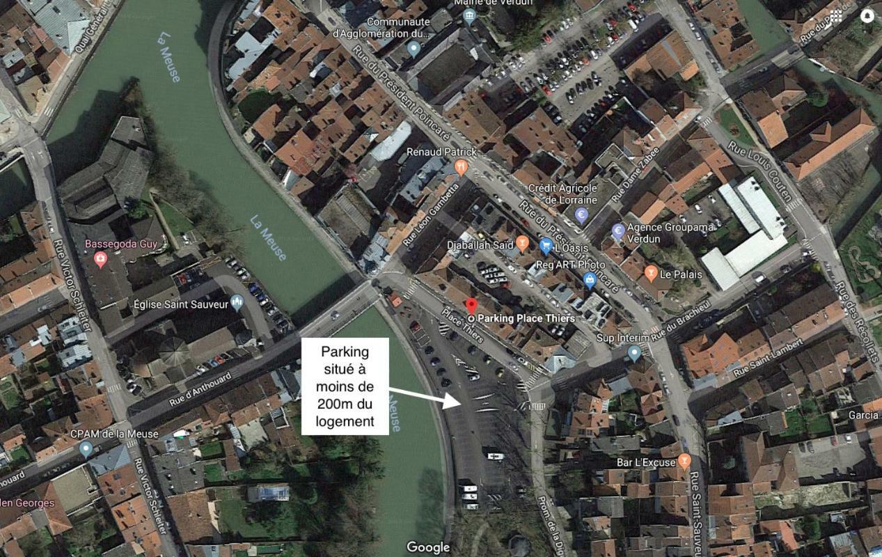 Sympathique Logement En Centre Ville Βερντέν Εξωτερικό φωτογραφία